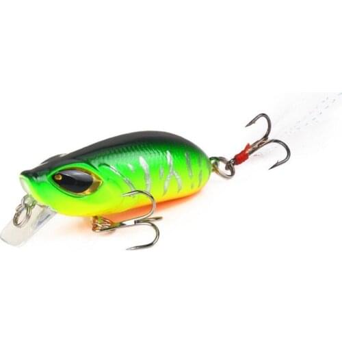 1pcs/lot 5cm 8g Minnow Fishing Lures Crankbait Swimming Crank Baits Artificial Swimbait Wobblers fishing tackle Diving 0.5-1.5m