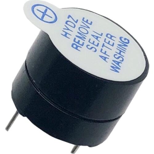 10pcs 5v Active Buzzer Magnetic Long Continous Beep Tone Alarm Ringer 12mm MINI Active Piezo Buzzers Fit For Computers Printers