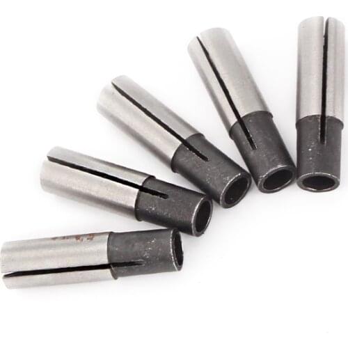5pcs 6mm to 4mm Engraving Bit CNC Router Tool Adapter