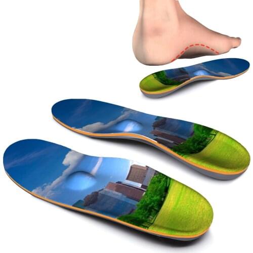 Shock Absorption, Soft, Breathable, Non-slip Arch Support Insole