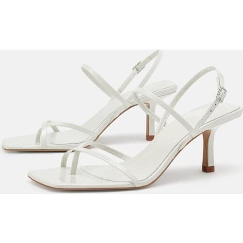 Teahoo 2020 New Summer Women Sandals Sexy Thong Toe Back Strap Women Gladiator Sandals High Heels Women Sandals Casual Shoes