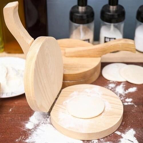 Wooden Dumpling DIY Dumplings Mold Dough Presser Maker Cutter Tools Set Kit Ravioli Cutter Kitchen Gadgets Kitchen Accessories