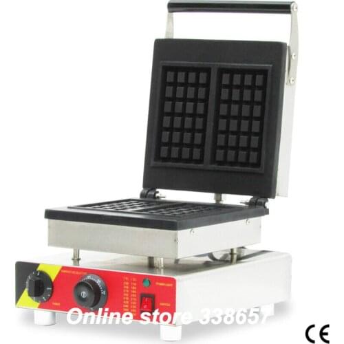 Two slice rectangle waffle baker commercial cake maker machine 220V/ 110V