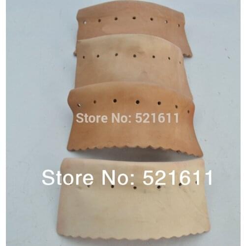 Freepost 6pcs/lot pigskin billiard snooker tables accessories bag corner genuine leather pocket table accessories high quality