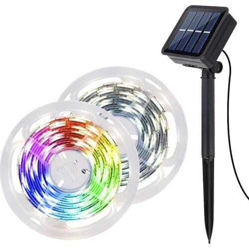 3Meters Fairy Light Solar Strip 90LED String Lights Solar Powered For Yard Christmas Garden Decoration Fairy Lights