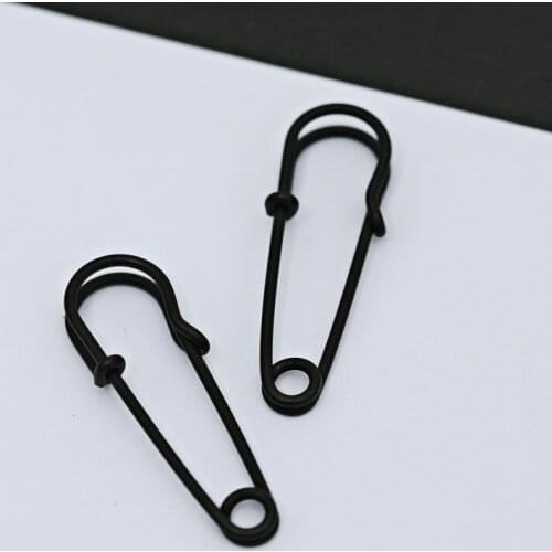 Hot Selling Vintage PUNK Rock Brief Style Paper Earrings Small Safety Pins Shape Puncture Studs Earring For Women Men