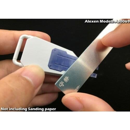 10in1 Aj0069 Metal Model Grinding Stick for Gundam Military Thin General Purpose Sanding Rod Hobby Model making Tools