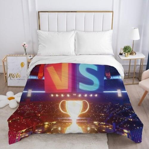 Cartoon Gamepad Childrens Duvet cover Quilt/Blanket/Comfortable Case Bedding for kids baby girls Single for Home VS