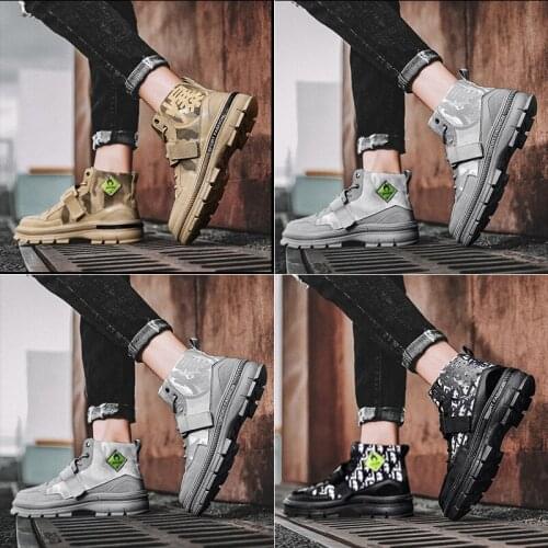 2021 New Fashion Mid-cut Sneakers Mens Casual Shoes Mens Sneakers Mens Trend Lace-up Brand Luxury Sneakers Mens New Hot Sell