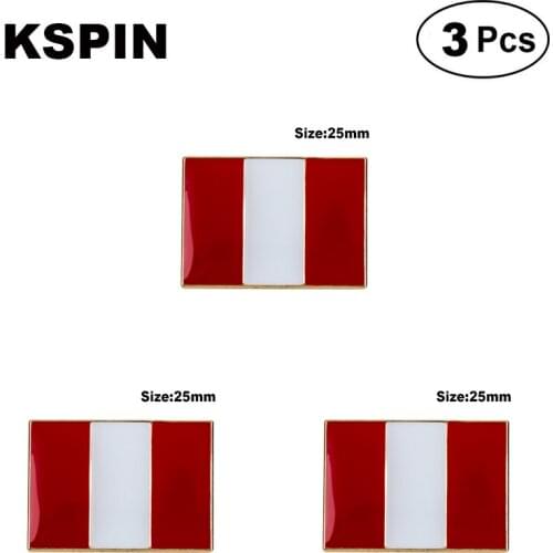 Peru Lapel Pin Brooches Pins Flag badge Brooch Badges