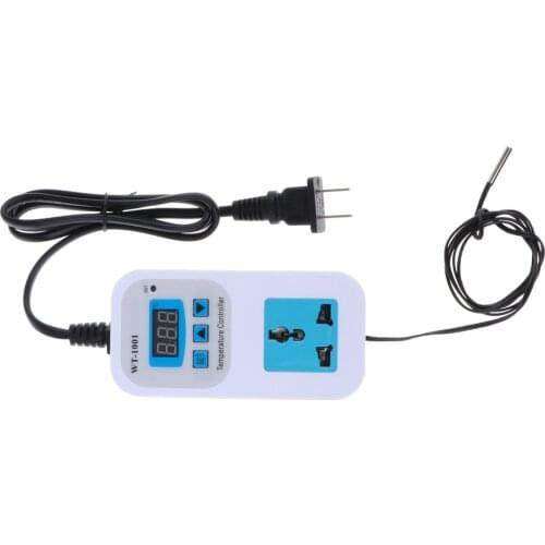 WT-1001 Smart Digital Temperature Controller Thermostat Switch 110V, US Plug