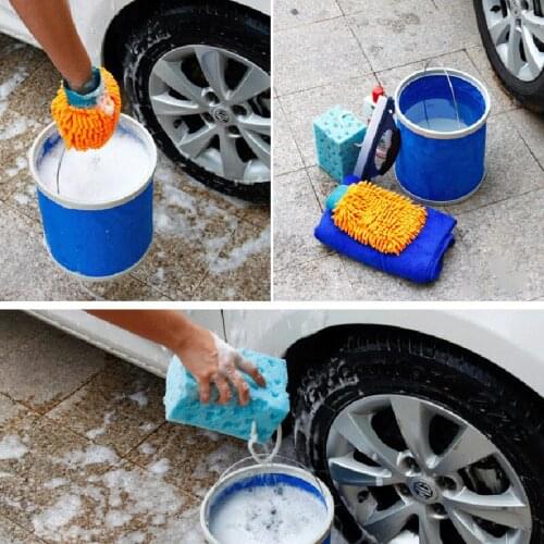 Waterproof Folding Bucket Is Convenient Environmentally Friendly Wear Resistant folding bucket collapsible foldable bucket