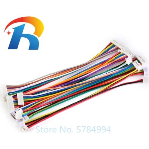 ZH1.5mm Female Connector ZH1.5 Single / Double Head Electronic Wire Terminal Cable 10cm line 2p 3p 4p 6p 8p 9p 10p