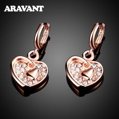 Женские золотые серьги Aravant China At AliExpress