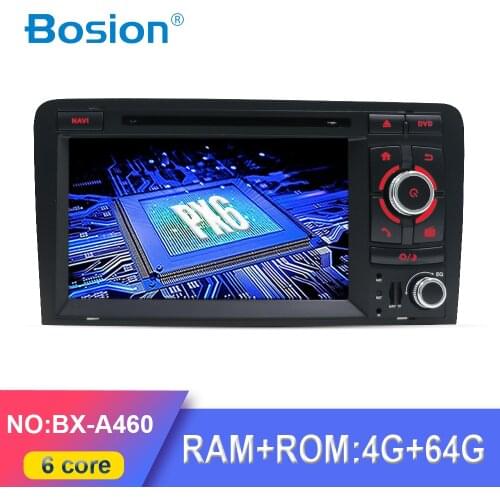 PX6 4GB 64GB Android 10 CAR GPS Stereo Radio Multimedia player for Audi A3 8P 2003-2012 S3 2006-2012 RS3 Sportback 2011 BT WIFI