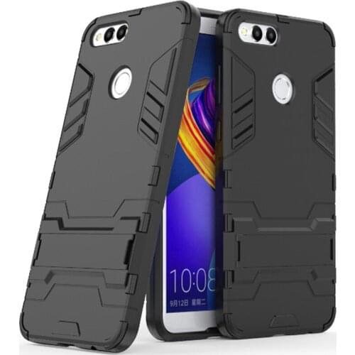 For Honor 7 X Honor 7X Case for Huawei Honor 7X Shockproof Robot Armor Rubber Hybrid Hard Case Cover Bumper