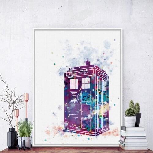 Doctor Who - DIY Diamond Painting Cross Stitch Kit Diamond Embroidery Full Square/Round Diamond Mosaic Pasted Crafts Needlework