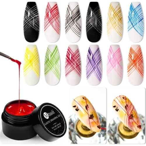 Spider Gel Nail Polish Creative Wire Drawing Nail Gel Nail Wire Painting Gel For Nails Art UV Gel Polish Varnish Manicure