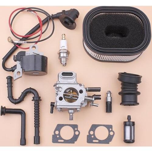 Carburetor Ignition Coil For Stihl MS660 066 Air Fuel Oil Filter Line Intake Manifold Sprk Plug Chainsaw