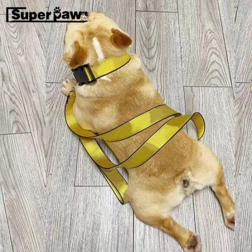 Durable Dog Collar Leash Set for Small Medium Large Dogs Puppy French Bulldog Pug Pitbull Leading Accessories AQL06