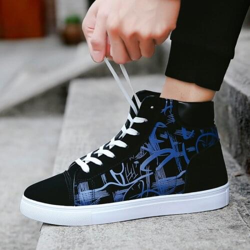 Skate Shoes Sneaker Men Comfortable Skateboard Shoes Mens Shoes Breathable High top Shoes Classic Shoes Zapatos Hombre Cheap