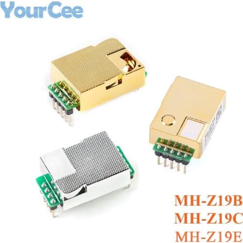 MH-Z19 MH-Z19C MH-Z19D MH-Z19B IR Infrared CO2 Sensor Carbon Dioxide Gas Sensor Module CO2 Monitor 400-5000 0-5000ppm UART PWM