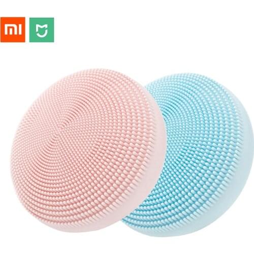 Original XIAOMI Mijia Sonic Electric Facial Cleansing Brush Silicone Face Scrubber Ultrasonic Electric Face Cleaner Device