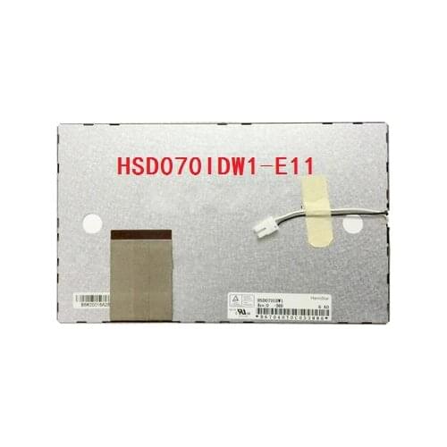Original 7 inch LCD screen 60 pin 800*480 HSD070IDW1-E11 HSD070IDW1 165MM*100MM*5MM for car dvd gps