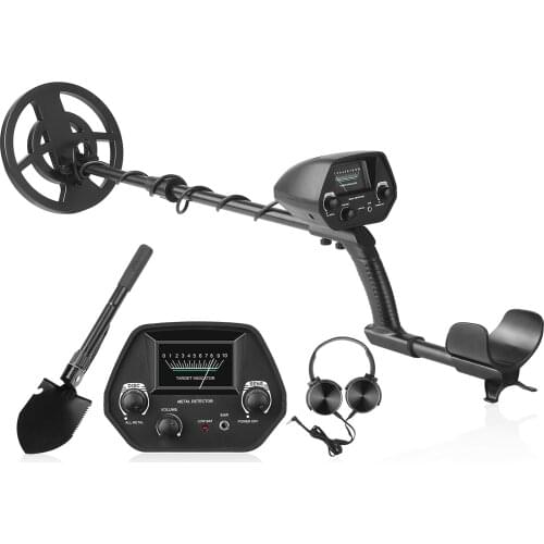 Metal Detector Underground Gold Detector Metal Length Adjustable Treasure Hunter Seeker Portable Hunter Detector Finder Seeker