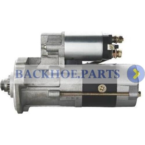 Starter Motor M008T77072 897204-7130 For Sumitomo Excavator DH55 Isuzu Engine 4JB1