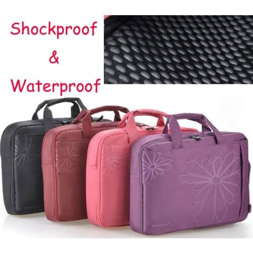 12 14 15 15.6 Inch Waterproof Shockproof Nylon Laptop Notebook Tablet Bag Bags Case sleeve Messenger for men women