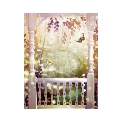 TR 8x8ft Spring Hot Sale Photographic Camera Backdrops Bokeh Grass Vine Backgrounds for Wedding Photo Shoots Real Studio Props