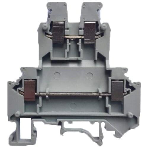UKK3 UK Double-in Double-out 2.5 Combined Double-layer Universal Terminal Block Rail Terminal Splice