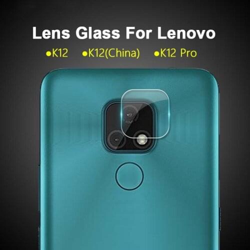 2PCS For Lenovo K12 / for China / K12 Pro Clear Ultra Slim Rear Back Camera Lens Protector Cover Soft Tempered Glass