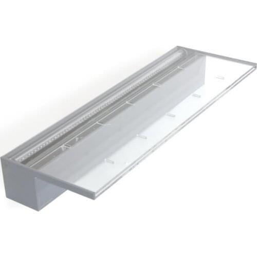 Waterproof swimming pool 900mm length ABS Acrylic water fall strip lip 25mm / waterfall spa pool water jet no led light