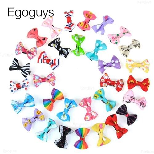 10PCS Lovely Cartoon Kids Hairpins Bands Mixed Color Rainbow Rope Hair Clips Girls All-match Bowknot Barrettes Children Headwear