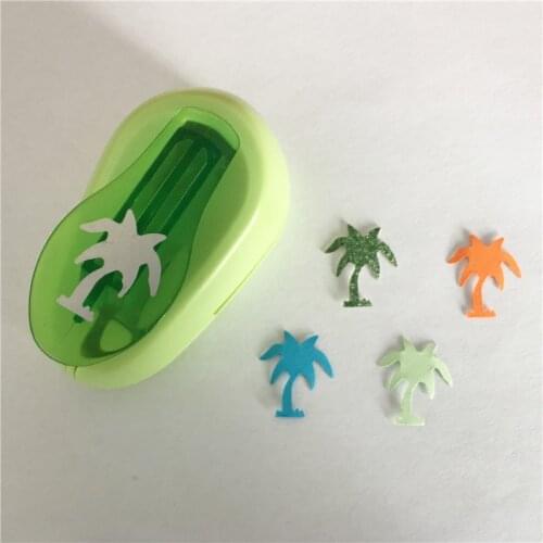 1 inch New trees shape punch coconut tree craft hole puncher for scrapbooking scrapbook paper cutter Embossing sharper free ship