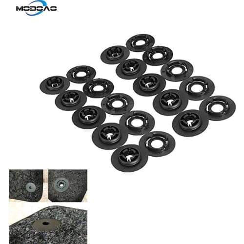 4pcs Car Carpet Mat Clips Floor Holders Fixing Grips Clamps For VW Passat Polo Golf Audi Skoda Seat 3D08645214PK 3D0864523B41