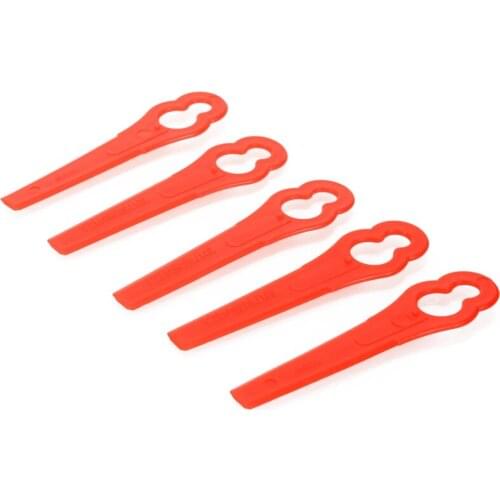 50Pcs Plastic String Trimmer Blades For Garden Lawn Mower Replacement Blade Grass Cutting Blade Garden Tools