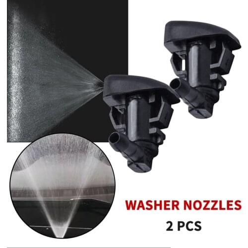 Front Windshield Washer Nozzles for 2008-2012 Ford Fusion/Mercury Milan/Lincoln MKZ Replaces OEM : 8E5Z17603A Spray Jet Kit