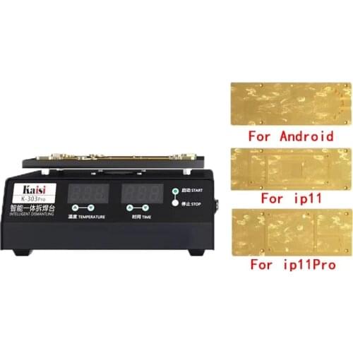 Kaisi K-303 PRO for IPHONE X/XS/XS MAX 11 Intelligent Dismantling and Welding Platform Main board preheating layered maintenance
