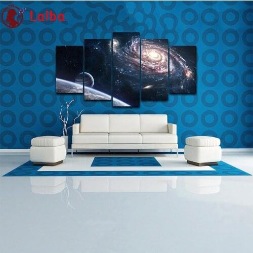 Pictures 5d diy diamond painting Universe planet outer space full novelty 2021 mosaic art diamond embroidery icons new hot5pcs