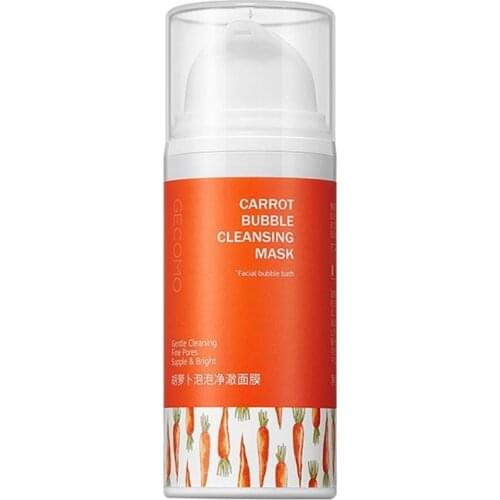 Carrot Bubble Mask Female Deep Clean Moisture Replenishment Moisturizing And Oil Controlling Brightening Women Mask
