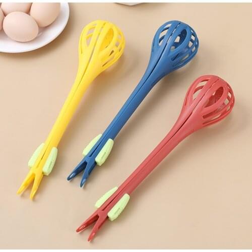 Multifunctional Manual Whisk Two-In-One Kitchen Food Tongs Manual Noodle Tongs Baking Cream Tool Cooking Tools Kitchen Gadgets