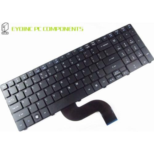 Original US Layout Keyboard Replacement for Acer Aspire PK130C93A00 MP-09B23U4-6983 MP-09B26GB-4421 PK130C87A07