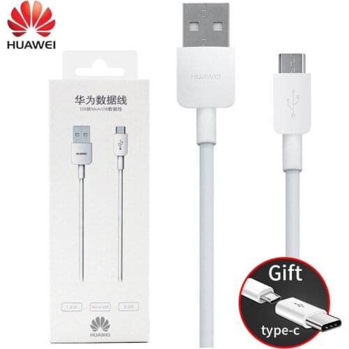 Original Huawei USB cable Android Micro Type-C High Speed Charging 2A Phone Charger adapter For Huawei Samsung Xiaomi 100 cm