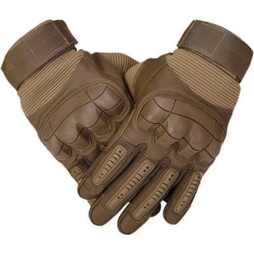 Touch Screen Hard Knuckle Tactical Gloves PU Leather Army Military Combat Airsoft Outdoor Sport Cycling Paintball Hunting Swat