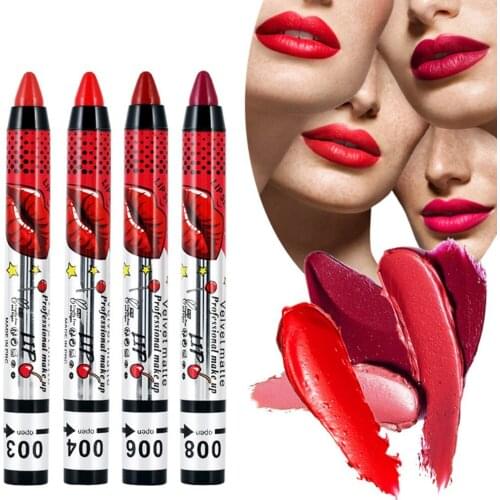 Sexy 12 Colors Lip Liner Pen Lipstick Matte Lipstick Lip Liner Pencil High Pigment Lip Liner Pencil
