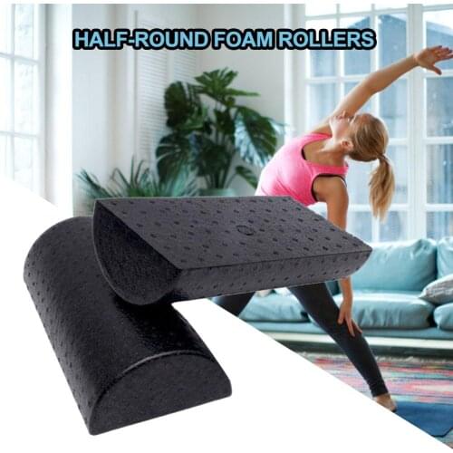 Half Round Yoga Block EPP Column Roller Balance Pad Yoga Pilates For Muscle Restoration Physical Therapy Half Foam Roller