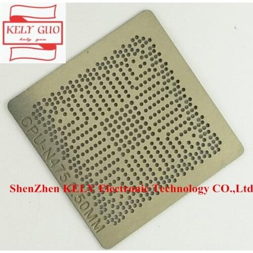 Direct heating N2600 SR0DB SR0W2 N2800 SR0DA SR0W1 E89459 SR0W6 Stencil Template